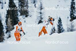 15.01.2022, Val Venosta, Italy (ITA): Alnes Anikken Gjerde (NOR), Boerjesjoe Malin (SWE), (l-r)  - Visma Ski Classics 10km La Venosta Time Trial - Val Venosta (ITA). www.nordicfocus.com. © Podetti/NordicFocus. Every downloaded picture is fee-liable.