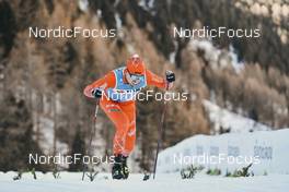 15.01.2022, Val Venosta, Italy (ITA): Lorenzo Busin (ITA) - Visma Ski Classics 10km La Venosta Time Trial - Val Venosta (ITA). www.nordicfocus.com. © Podetti/NordicFocus. Every downloaded picture is fee-liable.