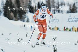 15.01.2022, Val Venosta, Italy (ITA): Smirnova Ekaterina (RUS) - Visma Ski Classics 10km La Venosta Time Trial - Val Venosta (ITA). www.nordicfocus.com. © Podetti/NordicFocus. Every downloaded picture is fee-liable.