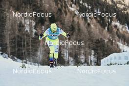 15.01.2022, Val Venosta, Italy (ITA): Stefano Mich (ITA) - Visma Ski Classics 10km La Venosta Time Trial - Val Venosta (ITA). www.nordicfocus.com. © Podetti/NordicFocus. Every downloaded picture is fee-liable.