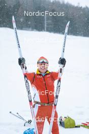 22.01.2022, Zuoz Switzerland (SUI): Event Feature: Race preparing- Visma Ski Classics La Diagonela, Zuoz (SUI). www.nordicfocus.com. © Tumashov/NordicFocus. Every downloaded picture is fee-liable.