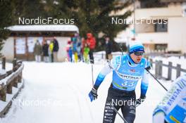 22.01.2022, Zuoz Switzerland (SUI): Mart Kevin Polluste (EST) - Visma Ski Classics La Diagonela, Zuoz (SUI). www.nordicfocus.com. © Tumashov/NordicFocus. Every downloaded picture is fee-liable.