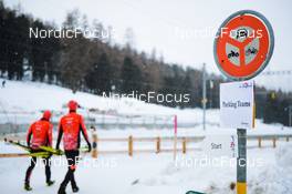 22.01.2022, Zuoz Switzerland (SUI): Feature: Venue - Visma Ski Classics La Diagonela, Zuoz (SUI). www.nordicfocus.com. © Tumashov/NordicFocus. Every downloaded picture is fee-liable.