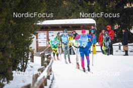 22.01.2022, Zuoz Switzerland (SUI): Axel Bergsten (SWE) - Visma Ski Classics La Diagonela, Zuoz (SUI). www.nordicfocus.com. © Tumashov/NordicFocus. Every downloaded picture is fee-liable.