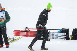 22.01.2022, Zuoz Switzerland (SUI): Event Feature: Ski men at work- Visma Ski Classics La Diagonela, Zuoz (SUI). www.nordicfocus.com. © Tumashov/NordicFocus. Every downloaded picture is fee-liable.