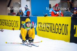 22.01.2022, Zuoz Switzerland (SUI): Lina Korsgren (SWE) - Visma Ski Classics La Diagonela, Zuoz (SUI). www.nordicfocus.com. © Tumashov/NordicFocus. Every downloaded picture is fee-liable.