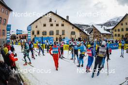 22.01.2022, Zuoz Switzerland (SUI): Event Feature: Finish Line - Visma Ski Classics La Diagonela, Zuoz (SUI). www.nordicfocus.com. © Tumashov/NordicFocus. Every downloaded picture is fee-liable.