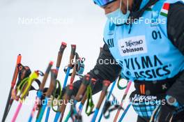 22.01.2022, Zuoz Switzerland (SUI): Event Feature: Pro Team service member- Visma Ski Classics La Diagonela, Zuoz (SUI). www.nordicfocus.com. © Tumashov/NordicFocus. Every downloaded picture is fee-liable.