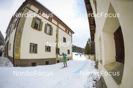 22.01.2022, Zuoz Switzerland (SUI): Benjamin Selter (GER) - Visma Ski Classics La Diagonela, Zuoz (SUI). www.nordicfocus.com. © Tumashov/NordicFocus. Every downloaded picture is fee-liable.