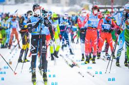 22.01.2022, Zuoz Switzerland (SUI): Marcus Johansson (SWE) - Visma Ski Classics La Diagonela, Zuoz (SUI). www.nordicfocus.com. © Tumashov/NordicFocus. Every downloaded picture is fee-liable.