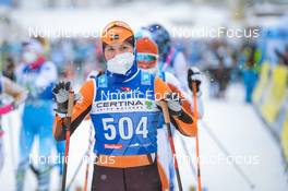 22.01.2022, Zuoz Switzerland (SUI): Sofie Elebro (SWE) - Visma Ski Classics La Diagonela, Zuoz (SUI). www.nordicfocus.com. © Tumashov/NordicFocus. Every downloaded picture is fee-liable.