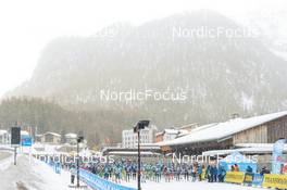 22.01.2022, Zuoz Switzerland (SUI): Event Feature: Start of womens race- Visma Ski Classics La Diagonela, Zuoz (SUI). www.nordicfocus.com. © Tumashov/NordicFocus. Every downloaded picture is fee-liable.