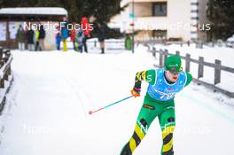 22.01.2022, Zuoz Switzerland (SUI): Ludvig Vartdal (NOR) - Visma Ski Classics La Diagonela, Zuoz (SUI). www.nordicfocus.com. © Tumashov/NordicFocus. Every downloaded picture is fee-liable.