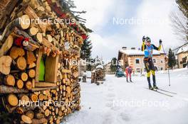 22.01.2022, Zuoz Switzerland (SUI): Gabriel Hoejlind (SWE) - Visma Ski Classics La Diagonela, Zuoz (SUI). www.nordicfocus.com. © Tumashov/NordicFocus. Every downloaded picture is fee-liable.