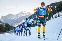 30.01.2022, Val di Fiemme, Italy (ITA): Johannes Ekloef (SWE) - Visma Ski Classics Marcialonga, Val di Fiemme (ITA). www.nordicfocus.com. © Modica/NordicFocus. Every downloaded picture is fee-liable.