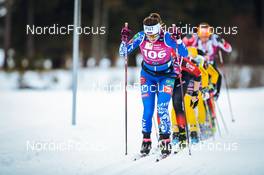 30.01.2022, Val di Fiemme, Italy (ITA): Olga Tsareva (RUS) - Visma Ski Classics Marcialonga, Val di Fiemme (ITA). www.nordicfocus.com. © Modica/NordicFocus. Every downloaded picture is fee-liable.