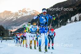 30.01.2022, Val di Fiemme, Italy (ITA): Stian Hoelgaard (NOR) - Visma Ski Classics Marcialonga, Val di Fiemme (ITA). www.nordicfocus.com. © Modica/NordicFocus. Every downloaded picture is fee-liable.