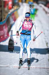 30.01.2022, Val di Fiemme, Italy (ITA): Elisa Brocard (ITA) - Visma Ski Classics Marcialonga, Val di Fiemme (ITA). www.nordicfocus.com. © Modica/NordicFocus. Every downloaded picture is fee-liable.