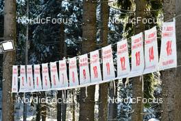 12.02.2022, Bedrichov, Czech Republic (CZE): feature: old bibs - Visma Ski Classics Jizerska50 - Bedrichov (CZE). www.nordicfocus.com. © Reichert/NordicFocus. Every downloaded picture is fee-liable.