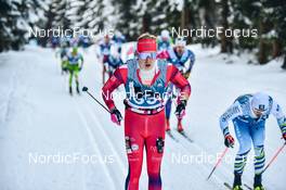 13.02.2022, Bedrichov, Czech Republic (CZE): Ole Eirik Fuglehaug Ekrem (NOR) - Visma Ski Classics Jizerska50 - Bedrichov (CZE). www.nordicfocus.com. © Reichert/NordicFocus. Every downloaded picture is fee-liable.