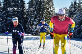 12.02.2022, Bedrichov, Czech Republic (CZE): Ingrid Hannestad (NOR), testing, traininfg - Visma Ski Classics Jizerska50 - Bedrichov (CZE). www.nordicfocus.com. © Reichert/NordicFocus. Every downloaded picture is fee-liable.