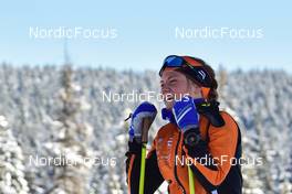 12.02.2022, Bedrichov, Czech Republic (CZE): Julia Angelsioeoe (SWE), testing, training  - Visma Ski Classics Jizerska50 - Bedrichov (CZE). www.nordicfocus.com. © Reichert/NordicFocus. Every downloaded picture is fee-liable.