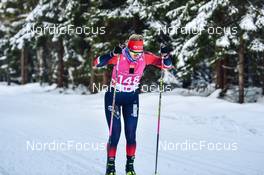13.02.2022, Bedrichov, Czech Republic (CZE): Anikken Gjerede Alnes (NOR) - Visma Ski Classics Jizerska50 - Bedrichov (CZE). www.nordicfocus.com. © Reichert/NordicFocus. Every downloaded picture is fee-liable.