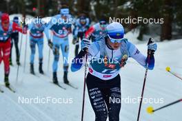 13.02.2022, Bedrichov, Czech Republic (CZE): Gabriel Strid (SWE) - Visma Ski Classics Jizerska50 - Bedrichov (CZE). www.nordicfocus.com. © Reichert/NordicFocus. Every downloaded picture is fee-liable.