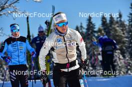 12.02.2022, Bedrichov, Czech Republic (CZE): Astrid Oyre Slind (NOR), testing, training - Visma Ski Classics Jizerska50 - Bedrichov (CZE). www.nordicfocus.com. © Reichert/NordicFocus. Every downloaded picture is fee-liable.