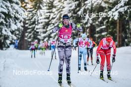 13.02.2022, Bedrichov, Czech Republic (CZE): Nadine Herrmann (GER) - Visma Ski Classics Jizerska50 - Bedrichov (CZE). www.nordicfocus.com. © Reichert/NordicFocus. Every downloaded picture is fee-liable.