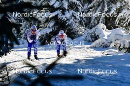 12.02.2022, Bedrichov, Czech Republic (CZE): feature: Russian Winter Team Athlete/s, testing, training - Visma Ski Classics Jizerska50 - Bedrichov (CZE). www.nordicfocus.com. © Reichert/NordicFocus. Every downloaded picture is fee-liable.