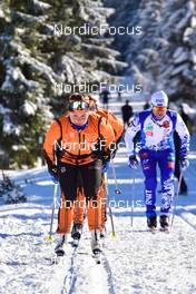 12.02.2022, Bedrichov, Czech Republic (CZE): Julia Angelsioeoe (SWE), testing, training, - Visma Ski Classics Jizerska50 - Bedrichov (CZE). www.nordicfocus.com. © Reichert/NordicFocus. Every downloaded picture is fee-liable.