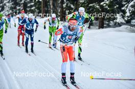 13.02.2022, Bedrichov, Czech Republic (CZE): Henning Lie (NOR) - Visma Ski Classics Jizerska50 - Bedrichov (CZE). www.nordicfocus.com. © Reichert/NordicFocus. Every downloaded picture is fee-liable.