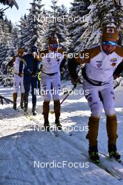 12.02.2022, Bedrichov, Czech Republic (CZE): feature: Team Eksjoehus Athlete/s, testing, training  - Visma Ski Classics Jizerska50 - Bedrichov (CZE). www.nordicfocus.com. © Reichert/NordicFocus. Every downloaded picture is fee-liable.