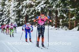 13.02.2022, Bedrichov, Czech Republic (CZE): Sofie Elebro (SWE) - Visma Ski Classics Jizerska50 - Bedrichov (CZE). www.nordicfocus.com. © Reichert/NordicFocus. Every downloaded picture is fee-liable.