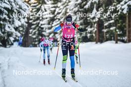 13.02.2022, Bedrichov, Czech Republic (CZE): Laura Stichling (GER) - Visma Ski Classics Jizerska50 - Bedrichov (CZE). www.nordicfocus.com. © Reichert/NordicFocus. Every downloaded picture is fee-liable.