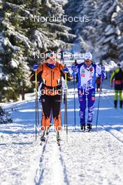 12.02.2022, Bedrichov, Czech Republic (CZE): Julia Angelsioeoe (SWE), testing, training, - Visma Ski Classics Jizerska50 - Bedrichov (CZE). www.nordicfocus.com. © Reichert/NordicFocus. Every downloaded picture is fee-liable.