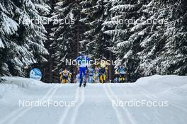 13.02.2022, Bedrichov, Czech Republic (CZE): Max Novak (SWE) - Visma Ski Classics Jizerska50 - Bedrichov (CZE). www.nordicfocus.com. © Reichert/NordicFocus. Every downloaded picture is fee-liable.