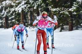 13.02.2022, Bedrichov, Czech Republic (CZE): Heli Heiskanen (FIN) - Visma Ski Classics Jizerska50 - Bedrichov (CZE). www.nordicfocus.com. © Reichert/NordicFocus. Every downloaded picture is fee-liable.