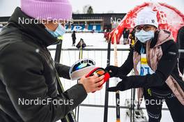 20.02.2022, Otepaeae, Estonia (EST): Feature: Participants getting ready for the race - Visma Ski Classics Tartumarathon - Otepaeae (EST). www.nordicfocus.com. © Tumashov/NordicFocus. Every downloaded picture is fee-liable.