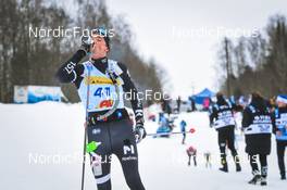 20.02.2022, Otepaeae, Estonia (EST): Eddie Edstrom (SWE) - Visma Ski Classics Tartumarathon - Otepaeae (EST). www.nordicfocus.com. © Tumashov/NordicFocus. Every downloaded picture is fee-liable.