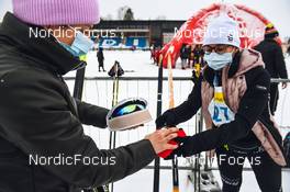 20.02.2022, Otepaeae, Estonia (EST): Feature: Participants getting ready for the race - Visma Ski Classics Tartumarathon - Otepaeae (EST). www.nordicfocus.com. © Tumashov/NordicFocus. Every downloaded picture is fee-liable.
