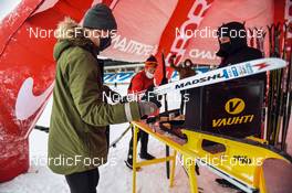 20.02.2022, Otepaeae, Estonia (EST): Feature: ski preparation - Visma Ski Classics Tartumarathon - Otepaeae (EST). www.nordicfocus.com. © Tumashov/NordicFocus. Every downloaded picture is fee-liable.