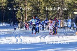 06.03.2022, Mora, Sweden (SWE): Gabriel Strid (SWE), Viktor Maeenpaeae (FIN), (l-r) - Visma Ski Classics Vasaloppet, Mora (SWE). www.nordicfocus.com. © Reichert/NordicFocus. Every downloaded picture is fee-liable.