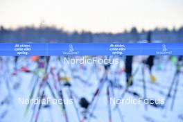 06.03.2022, Mora, Sweden (SWE): feature: banderole - Visma Ski Classics Vasaloppet, Mora (SWE). www.nordicfocus.com. © Reichert/NordicFocus. Every downloaded picture is fee-liable.