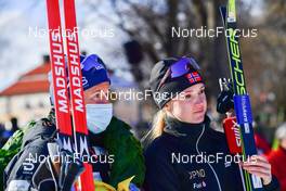 06.03.2022, Mora, Sweden (SWE): Lina Korsgren (SWE), Ida Dahl (SWE), (l-r) - Visma Ski Classics Vasaloppet, Mora (SWE). www.nordicfocus.com. © Reichert/NordicFocus. Every downloaded picture is fee-liable.