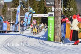 06.03.2022, Mora, Sweden (SWE): Emil Persson (SWE), Max Novak (SWE), (l-r) - Visma Ski Classics Vasaloppet, Mora (SWE). www.nordicfocus.com. © Reichert/NordicFocus. Every downloaded picture is fee-liable.