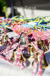05.03.2022, Mora, Sweden (SWE): feature: little bells at a shop - Visma Ski Classics Vasaloppet, Mora (SWE). www.nordicfocus.com. © Reichert/NordicFocus. Every downloaded picture is fee-liable.