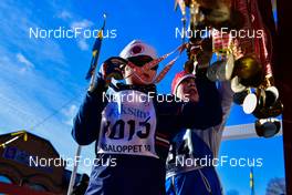 05.03.2022, Mora, Sweden (SWE): feature: finisher young boy, medal- Visma Ski Classics Vasaloppet, Mora (SWE). www.nordicfocus.com. © Reichert/NordicFocus. Every downloaded picture is fee-liable.