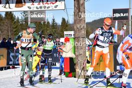 06.03.2022, Mora, Sweden (SWE): Elias Andersson (SWE), Britta Johansson Norgren (SWE), (l-r) - Visma Ski Classics Vasaloppet, Mora (SWE). www.nordicfocus.com. © Reichert/NordicFocus. Every downloaded picture is fee-liable.